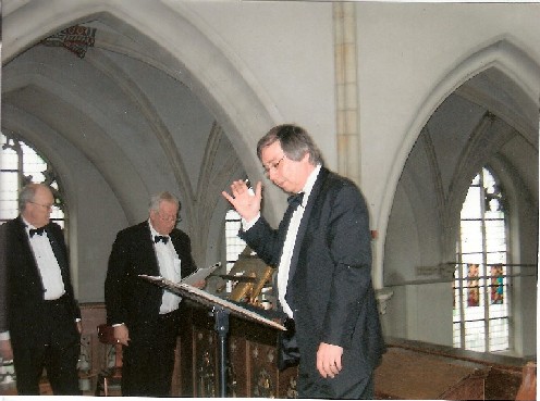 Uitvoering van de Via Crucis van Franz Liszt in de kathedraal van Utrecht, maart  2007